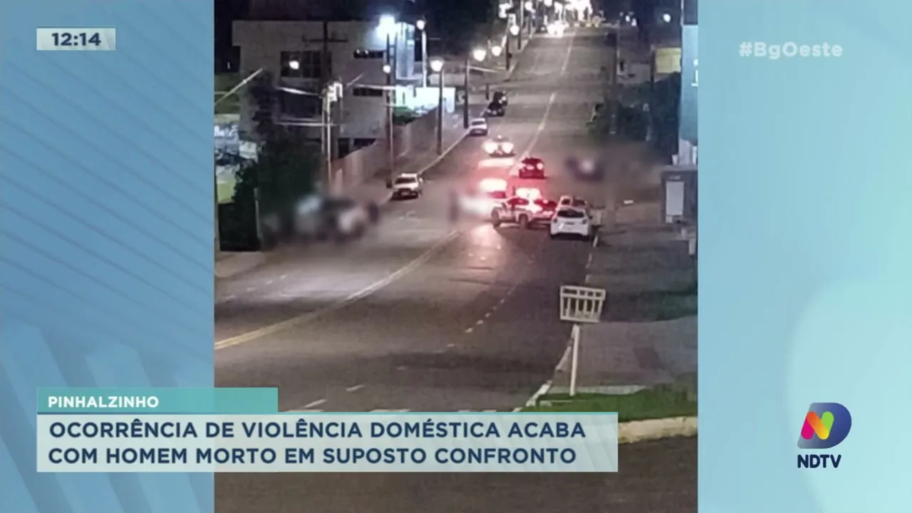 Ocorrência de violência doméstica acaba com homem morto em Pinhalzinho