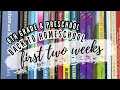 2026-27 First Two Weeks of Homeschool 8th Grade Preschool
