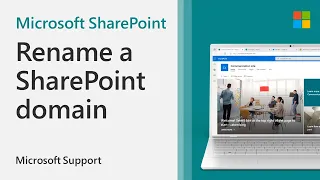 How to change your SharePoint domain name Microsoft