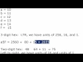 12 Hex To Decimal Practice