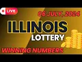 Illinois Midday Lottery Results For - 06 Jul 2024
