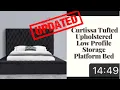 Johnnay Tufted Upholstered Storage Platform Bed - UPDATE from Wayfair