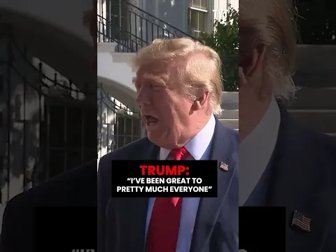 "I've Been Great To Hispanics, I've Been Great To Blacks, I've Been Great To Pretty Much Everyone"
