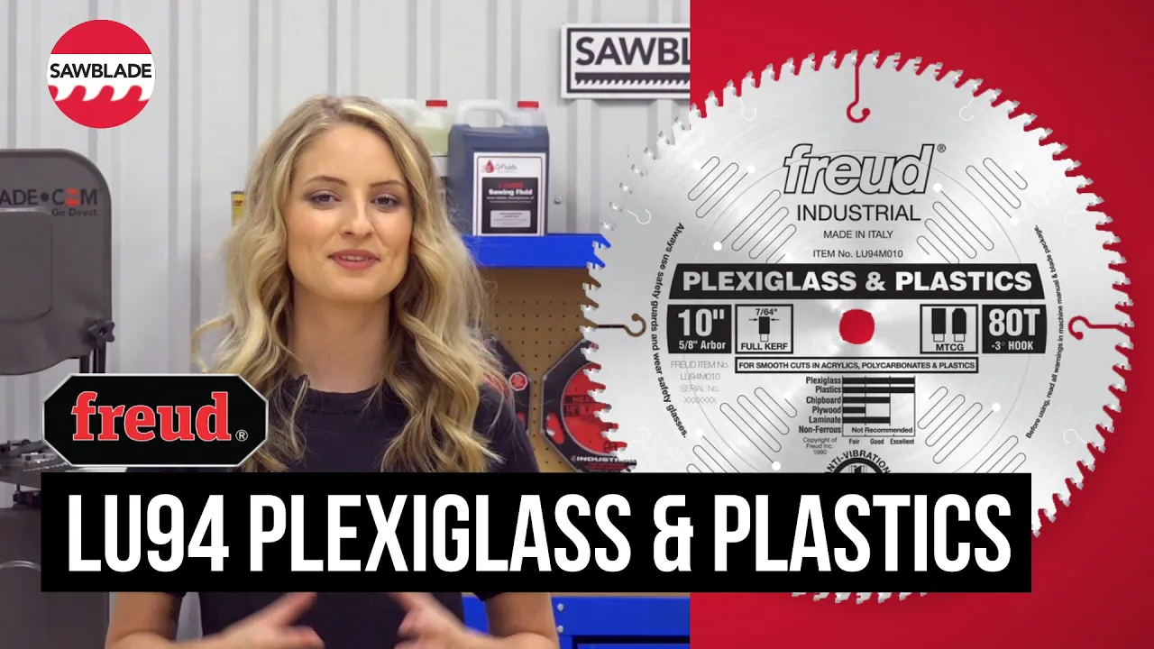 Sawblade.com and the benefits of Freud's LU94, Industrial Plastic Saw Blades