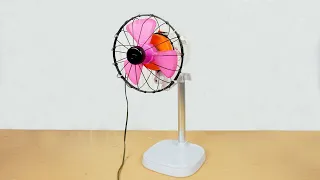 ¿Calor insoportable Fabrica tu propio mini ventilador reciclado