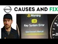 Nissan I-Key System Error Causes How to Fix