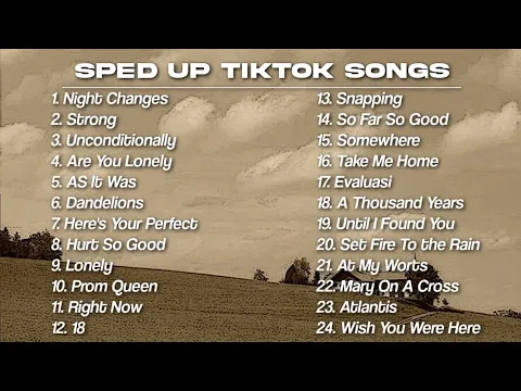 Download MP3 Kumpulan lagu Tiktok 2022 (sped up+reverb)