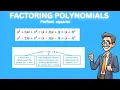 perfect squares Unlock the mystery of factoring with the Difference of Two Squares method