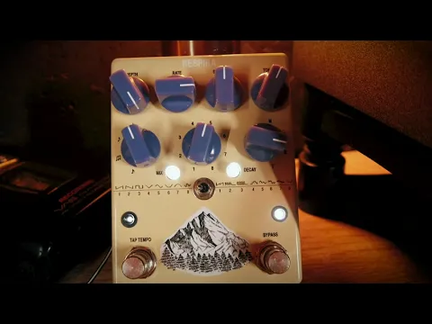 AC Noises Respira Shimmer Reverb + Multi-Mode Tremolo | Delicious