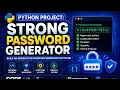 Build a Professional Password Generator Project using Python Beginner Intermediate Friendly 2026