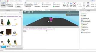 Ultimate Guide to Roblox Lua Scripting Part 1