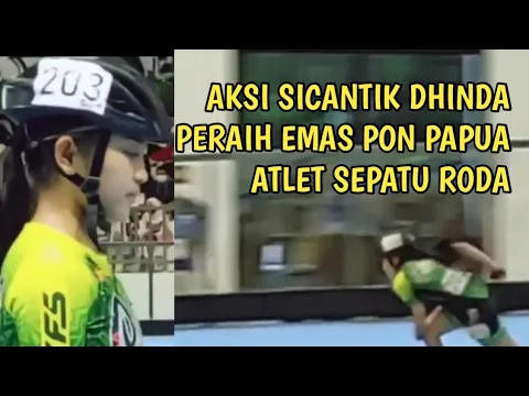 Aksi Dhinda Salsabila Peraih Emas Pon Papua sepaturoda