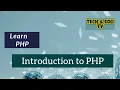 Introduction to PHP