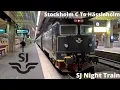 Download Lagu SJ Night Train || Stockholm C - Hässleholm C || First Class With Shower!