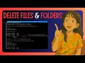 How to Delete Files And Folders Using Command Prompt In Windows 11 - EASY