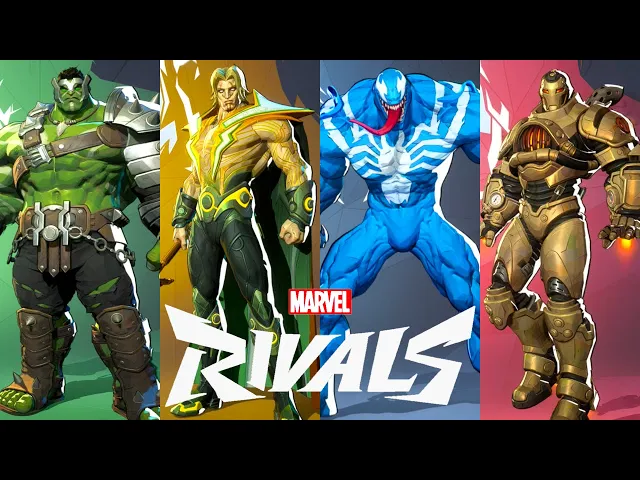 Marvel Rivals Beta - All Characters &amp; Skins Showcase (4K 60FPS)