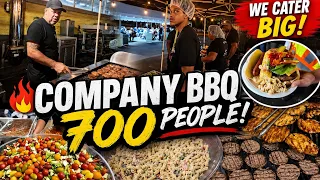 700 People One BBQ Can Our Catering Team Handle It