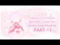 TOP 5 Blanket Codes for Picnic and Plushies PART 1 - Chryslerilza