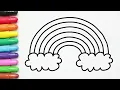 Download Lagu How to Draw and Color a Rainbow with Crayons – Easy Tutorial