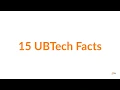 15 Facts about UBTech