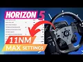 BEST WHEEL SETTINGS 2023 EXPLAINED for Forza Horizon 5 w Logitech G Pro Wheel G Pro Pedals