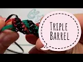How to do Triple Barrel boondoggle RexLace Gimp