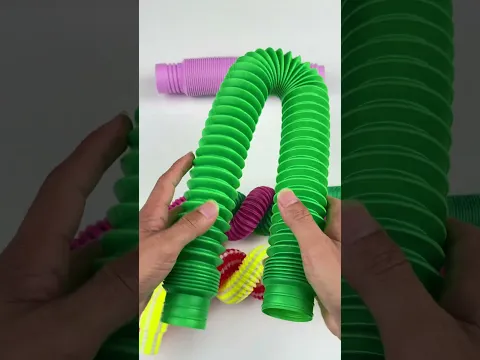 Creating Purple Relaxing ASMR Sound POP-TUBE #diy#satisfyingvideos #relaxing #creative #poptubesound
