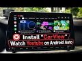 Install CarView Watch Youtube on Android Auto