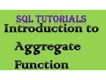 SQL Tutorial - 6 Intro to Aggregate Functions