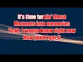 Will Dempsey - Moments into Memories (karaoke)  (by request)