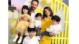 صور من حفلة عيد ميلاد التوأم عصام ونور 