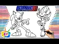 Sonic 3 coloring pages