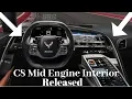 Mid Engine Chevy Corvette INTERIOR released FIRST LOOK