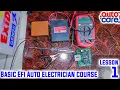Basic EFI Auto Electrician Lesson 1 Auto Care