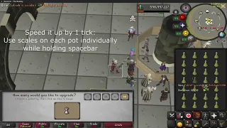 1 Tickable herblore pots