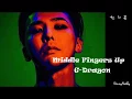 G-DRAGON - Middle Fingers Up Lyrics (INTRO) (권지용)  [ROM/HAN/ENG]