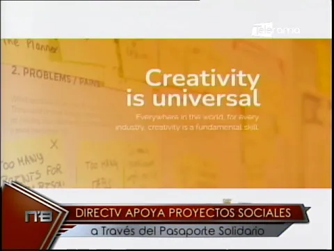 Directv apoya proyectos sociales a través del pasaporte solidario