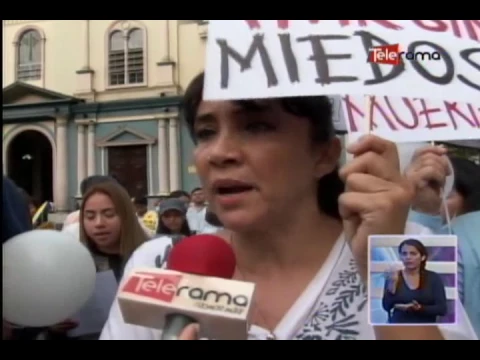 Con plantón piden cambios en sistema de justicia y rehabilitación social