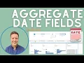 Aggregating on a Date Field in Tableau Prep Quick Tip