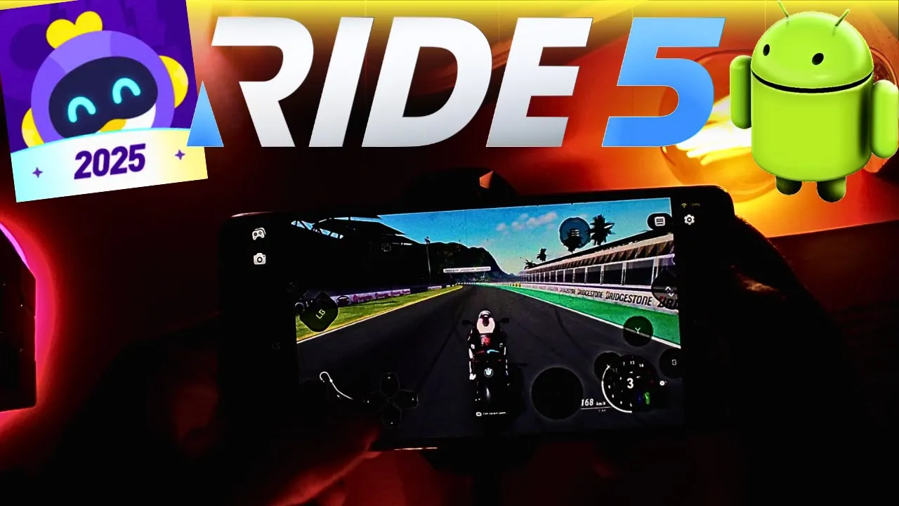 RIDE 5 Mobile Android Gameplay - Game for Android - 2025