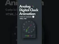 Digital Clock Animation