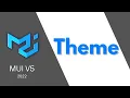 MUI V5 Themes custom colors fonts dark mode spacings CSSbaseline