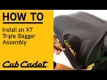 XT Triple Bagger Assembly XT Enduro Series Cub Cadet