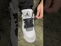 Craziest Jordan 4 Lace Style !!