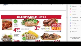 Giant Eagle Ad Coupon Matchup --FREE Toothpaste Cheap Fruit Cups and More