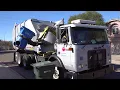 Garbage and Recycle Trucks of City of Phoenix PW