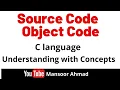 source code and object code ics class 12 computer fait