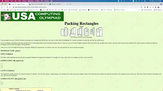 USACO Training Packing Rectangles