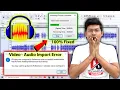 How to Solve Import Problem in Audacity Import File in Audacity Error Problem Solve