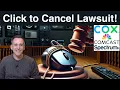Comcast Cox SUE To Make it Harder to Cancel and Cut the Cord